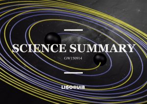Detección de ondas gravitacionales procedentes de la fusión de un sistema binario de agujeros negros